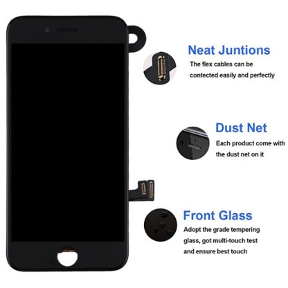 LCD Screen include Front Camera for iPhone 7 Plus - Image 6
