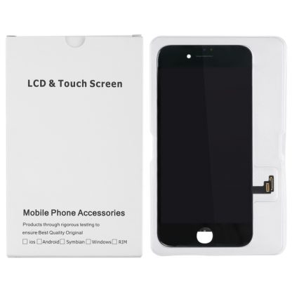 50 PCS Cardboard Packaging White Box for iPhone 8 / 7 LCD Screen - Image 5