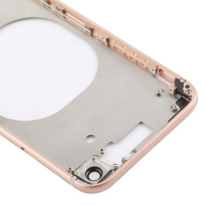 Transparent Back Cover with Camera Lens & SIM Card Tray & Side Keys for iPhone 8 - Image 4