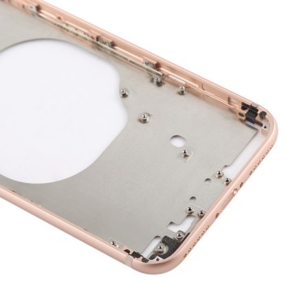 Transparent Back Cover with Camera Lens & SIM Card Tray & Side Keys for iPhone 8 - Image 5