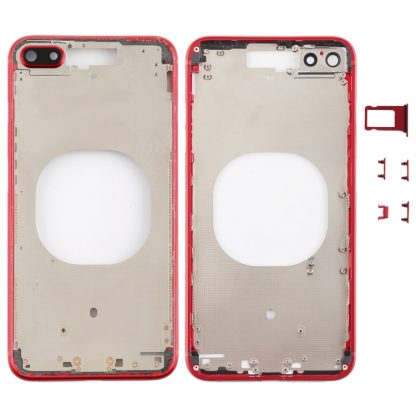 Transparent Back Cover with Camera Lens & SIM Card Tray & Side Keys for iPhone 8 Plus - Image 8