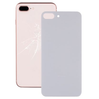 Easy Replacement Big Camera Hole Glass Back Battery Cover with Adhesive for iPhone 8 Plus - Image 10