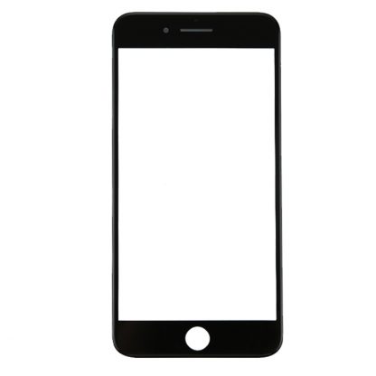 for iPhone 8 Plus Front Screen Outer Glass Lens with Front LCD Screen Bezel Frame - Image 2