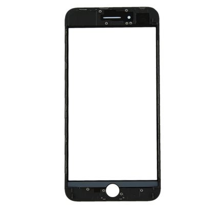 for iPhone 8 Plus Front Screen Outer Glass Lens with Front LCD Screen Bezel Frame - Image 3