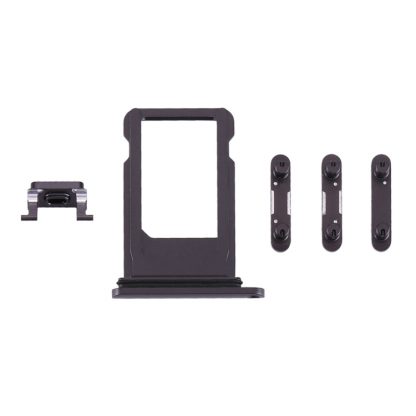 Card Tray + Volume Control Key + Power Button + Mute Switch Vibrator Key for iPhone 8 Plus - Image 4