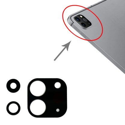 1 Set Back Camera Lens for iPad Pro 12.9 inch 2021 (5th gen) A2379 A2461 A2462 - Image 3