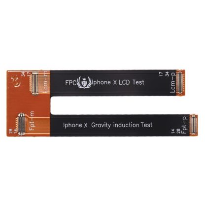 Original LCD Display & Gravity Induction Testing Flex Cable for iPhone X - Image 2