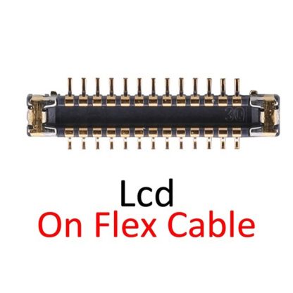 LCD Display FPC Connector On Flex Cable for iPhone XR - Image 2