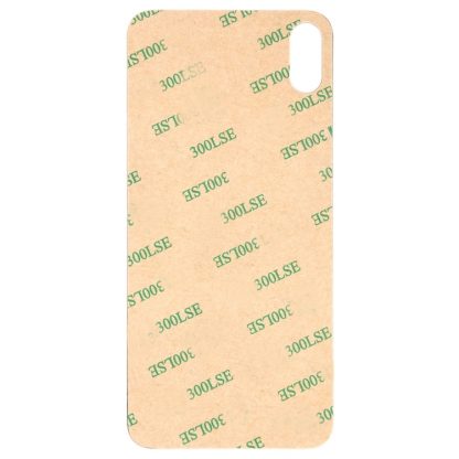 Easy Replacement Big Camera Hole Glass Back Battery Cover with Adhesive for iPhone XS Max - Image 3