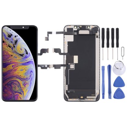 Original LCD Screen with Earpiece Speaker Flex Cable for iPhone XS Max