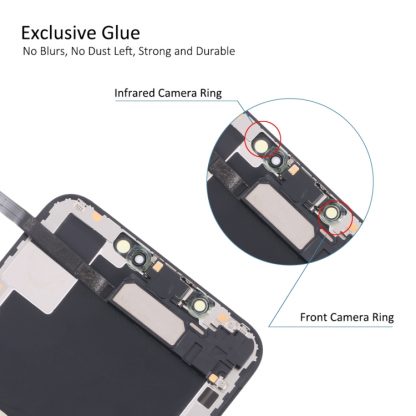 Original LCD Screen with Earpiece Speaker Flex Cable for iPhone XS Max - Image 4