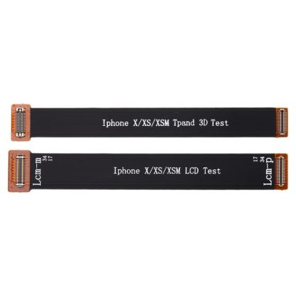 1 Pair LCD Display Screen Extension Testing Flex Cable for iPhone XS / XS Max - Image 2