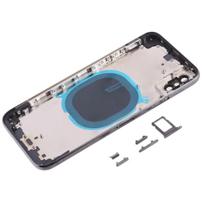 Back Cover with Camera Lens & SIM Card Tray & Side Keys for iPhone XS - Image 3