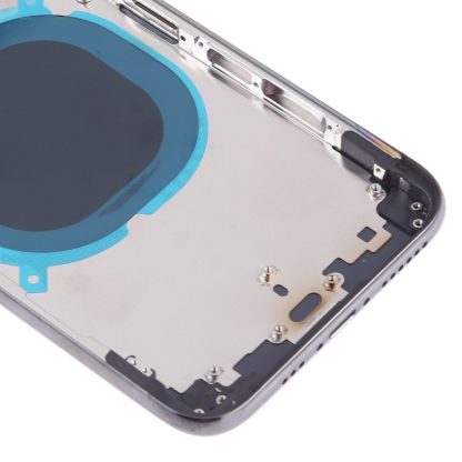 Back Cover with Camera Lens & SIM Card Tray & Side Keys for iPhone XS - Image 4