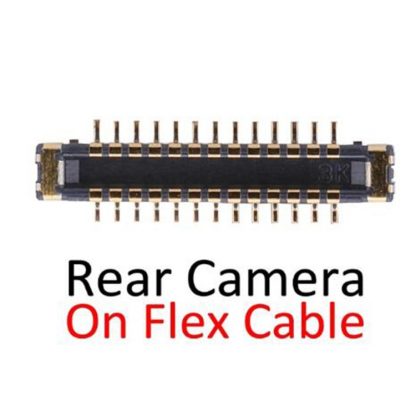 Rear Back Camera FPC Connector On Flex Cable for iPhone XS - Image 2
