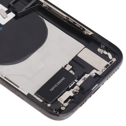 Battery Back Cover Assembly (with Side Keys & Speaker Ringer Buzzer & Motor & Camera Lens & Card Tray & Power Button + Volume Button + Charging Port + Signal Flex Cable & Wireless Charging Module) for iPhone XS - Image 5