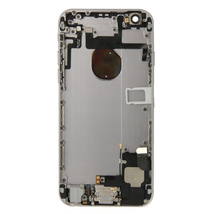 Full Housing Back Cover with Power Button & Volume Button Flex Cable & Charging Port Flex Cable & Speaker Ringer Buzzer for iPhone 6 - Image 3
