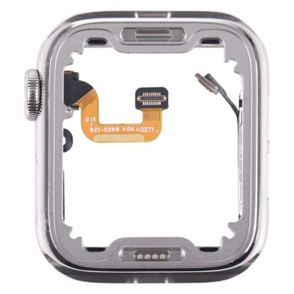 For Apple Watch Series 6 40mm Stainless Steel Middle Frame Bezel Plate with Loudspeaker / Power / Rotating Shaft Flex Cable - Image 2