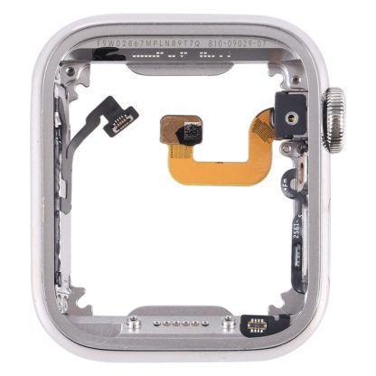 For Apple Watch Series 6 40mm Stainless Steel Middle Frame Bezel Plate with Loudspeaker / Power / Rotating Shaft Flex Cable - Image 3