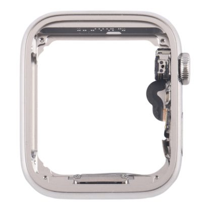 For Apple Watch Series 5 40mm LTE Stainless Steel Middle Frame Bezel Plate with Crown Spin Axis Flex Cable - Image 2