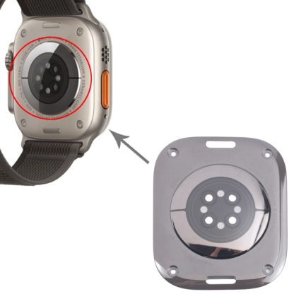 For Apple Watch Ultra 2 49mm A2986 A2987 LTE Version Glass Back Cover - Image 7