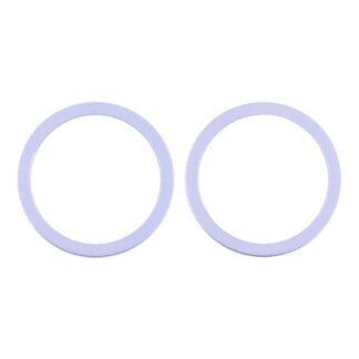 2 PCS Rear Camera Glass Lens Metal Protector Hoop Ring for iPhone 12, For iPhone 12