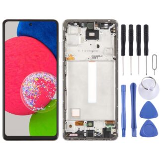 OLED LCD Screen Digitizer Full Assembly with Frame, Not Supporting Fingerprint Identification, For Samsung Galaxy A34 5G SM-A346B, For Samsung Galaxy A54 5G SM-A546, For Samsung Galaxy A52S SM-A528B