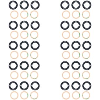 10set Back Camera Lens, For Samsung Galaxy M54 SM-M546B, For Samsung Galaxy M14 SM-M146B, For Samsung Galaxy A24 4G SM-A245F, For Samsung Galaxy F04 SM-E045F, For Samsung Galaxy A14 SM-A145F, For Samsung Galaxy M04 SM-M045F...