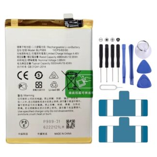 Battery Replacement, For OnePlus Nord CE 3 Lite / N30 5G BLP989 5000mAh, For OnePlus Nord 10R / ACE 2V BLP925 2500mAh, For OnePlus ACE 2 / 11 BLP975 2435mAh, For OnePlus ACE 2 Pro BLPA09, For OnePlus 10T / ACE Pro BLP945 4800mAh...