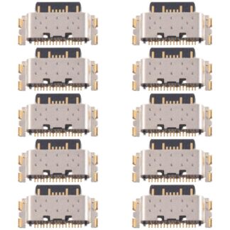 10pcs Original Charging Port Connector, For Xiaomi Redmi 10C 4G, For Xiaomi Redmi Note 11E Pro 5G, For Xiaomi Redmi Note 11E 5G, For Xiaomi Redmi 10 Prime, For Xiaomi Redmi 10 4G, For Xiaomi Redmi K40 Gaming, For Xiaomi Mi Mix Fold...