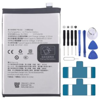Battery Replacement, For OPPO A5 Pro 5G / F29 Pro BLPB63 6000mAh, For OPPO Reno13 Pro BLPB43 5800mAh, For OPPO Reno13 BLPB49 5600mAh, For OPPO K12X PJT110 BLPA69 5500mAh, For OPPO Reno12 Pro BLPA63 5000mAh, For OPPO Reno12 CPH2625 BLPA61 5000mAh...