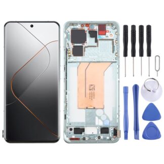 For Xiaomi 14 Pro AMOLED Original LCD Screen Digitizer Full Assembly with Frame, For Xiaomi 14 Pro(Original)