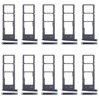 For Motorola Moto G6 10pcs Original SIM Card Tray + SIM Card Tray + Micro SD Card Tray, For Motorola Moto G6