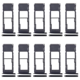 For Motorola Moto G7 Plus 10pcs Original SIM + Micro SD Card Tray, For Motorola Moto G7 Plus