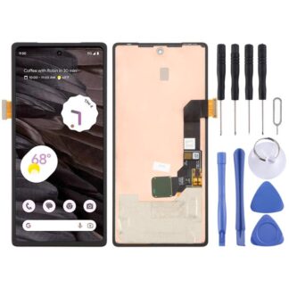 For Google Pixel 7a GWKK3 GHL1X G0DZQ G82U8 Original LCD Screen with Digitizer Full Assembly, Including Fingerprint Flex Cable