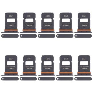 For Xiaomi 15 Ultra 10pcs SIM Card Tray + SIM Card Tray, For Xiaomi 15 Ultra