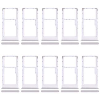 For Xiaomi Poco M6 4G 10pcs Original SIM Card Tray + SIM Card Tray / Micro SD Card Tray, For Xiaomi Poco M6 4G