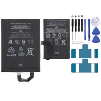 For Google Pixel Fold G9FPL GPDX1 1489mAh / GT6SS 3332mAh Li-Ion Battery (1 Pair)