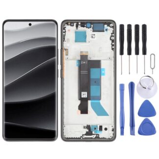 For Xiaomi Redmi Note 14 Pro 5G India Original LCD Screen Digitizer Full Assembly with Frame, For Xiaomi Redmi Note 14 Pro 5G India(Original)
