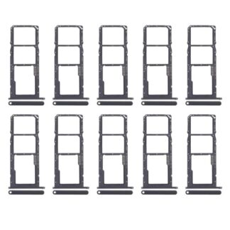 For Huawei Y7a 10pcs Original SIM Card Tray + SIM Card Tray + Micro SD Card Tray, For Huawei Y7a(Original)
