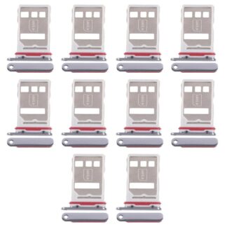 For Huawei Mate 50 Pro 10pcs Original SIM Card Tray + NM Card Tray, For Huawei Mate 50 Pro(Original)