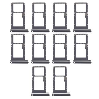 For Huawei Enjoy 60 10pcs Original SIM Card Tray + Micro SD Card Tray, For Huawei Enjoy 60(Original)