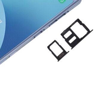 SIM Card Tray + Micro SD Card Tray for Galaxy J3 (2017) Single SIM / J330 & J5 (2017) Single SIM / J530 & J7 (2017) Single SIM / J730, Galaxy J3 (2017) Single, For Galaxy J730 Single, For Samsung Galaxy J330 & J530 & J730 Single SIM...