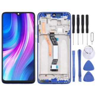 LCD Screen and Digitizer Full Assembly with Frame (Double SIM Card Version) for Xiaomi Redmi Note 8 Pro, For Xiaomi Redmi Note 8 Pro, For Xiaomi Redmi Note 8 Pro (Double card), For Redmi Note 8 Pro (Green), For Redmi Note 8 Pro