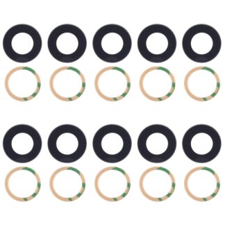 10 PCS Back Camera Lens Cover & Adhesive for Xiaomi Mi 6