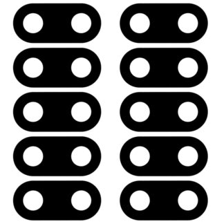 For OPPO R17 10pcs Back Camera Lens