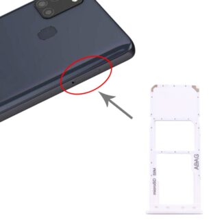 For Samsung Galaxy A21s SIM Card Tray + Micro SD Card Tray, For Samsung Galaxy A21s(Single), For Samsung Galaxy A21s(Single Card )
