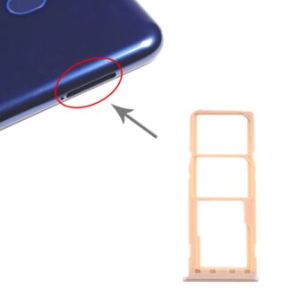 For Samsung Galaxy M10 SM-M105 SIM Card Tray + SIM Card Tray + Micro SD Card Tray, For Samsung Galaxy M10(dual card)
