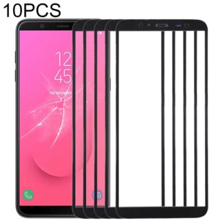 For Samsung Galaxy J8, J810F/DS, J810Y/DS, J810G/DS  10pcs Front Screen Outer Glass Lens , For Samsung Galaxy J8