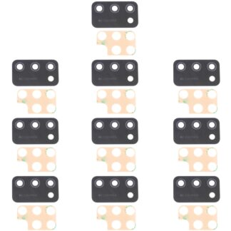 For Samsung Galaxy M02S SM-M025 10pcs Back Camera Lens
